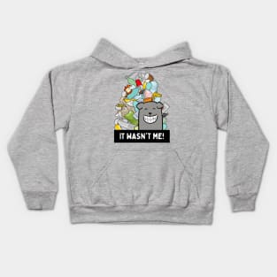 Dog says - It wasn't me! Kids Hoodie